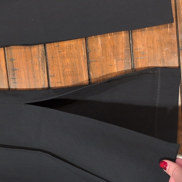 Adam Lippes Eva Flare Pant Bonded Neoprene - Picture 5 of 13